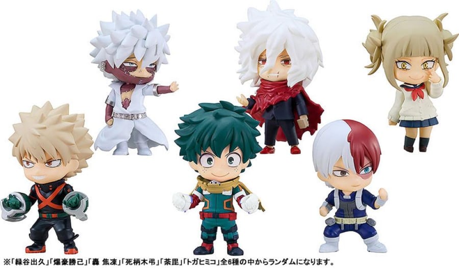 Nendoroid Surprise My Hero Academia Heroes vs Villains Edition 6Pack BOX