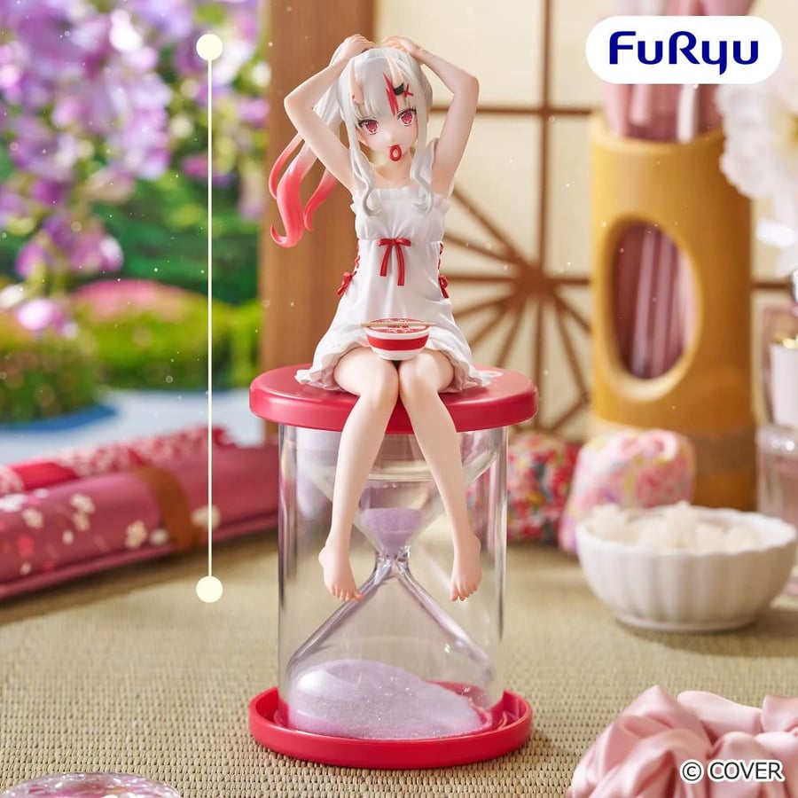 Hololive Production Noodle Stopper Figure Plus: Nakiri Ayame