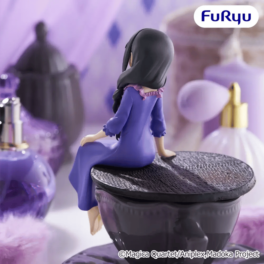 Puella Magi Madoka Magica Noodle Stopper Figure - Homura Akemi