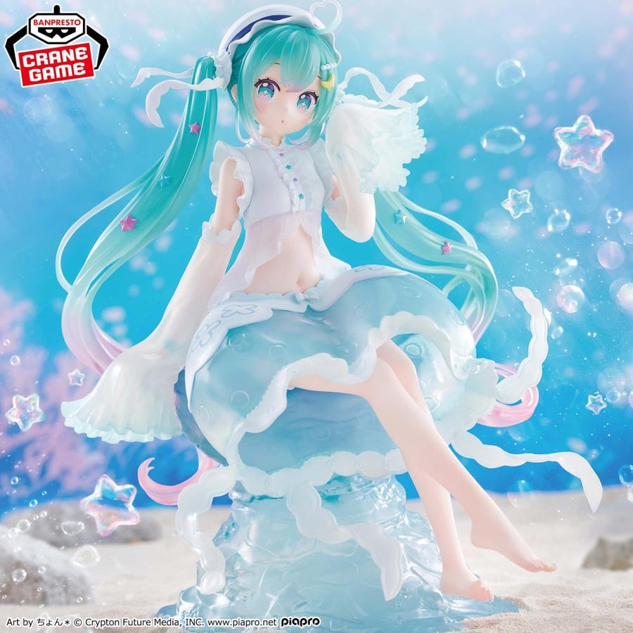 Hatsune Miku BANPRESTO EVOLVE Clearluxe -Jellyfish- Figure