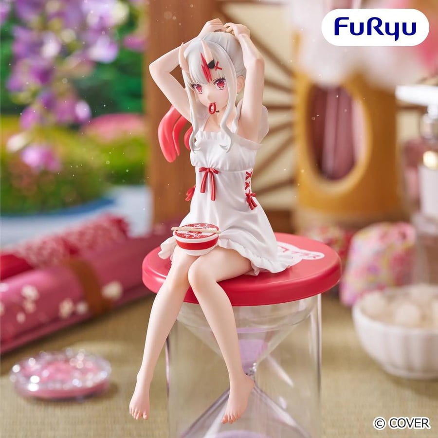 Hololive Production Noodle Stopper Figure Plus: Nakiri Ayame