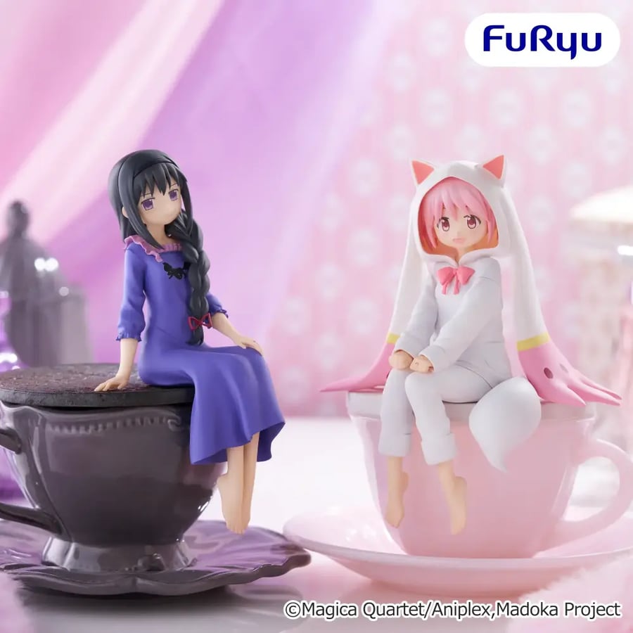 Puella Magi Madoka Magica Noodle Stopper Figure - Homura Akemi