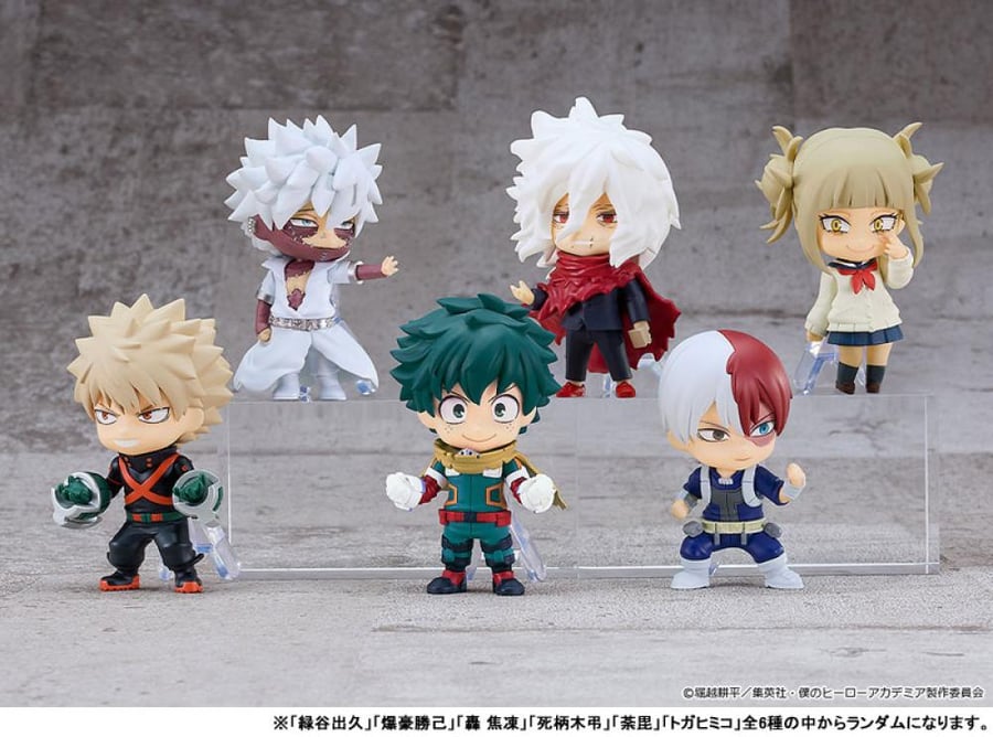 Nendoroid Surprise My Hero Academia Heroes vs Villains Edition 6Pack BOX