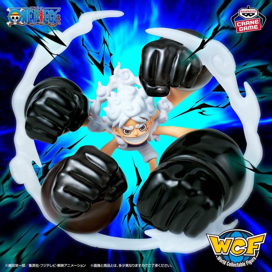 Monkey D. Luffy Gear 5 - Rubber Rubber White Gunshot -