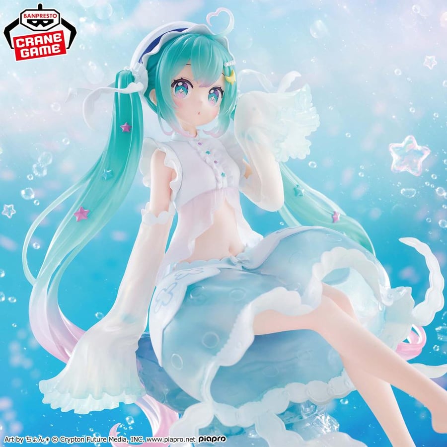 Hatsune Miku BANPRESTO EVOLVE Clearluxe -Jellyfish- Figure