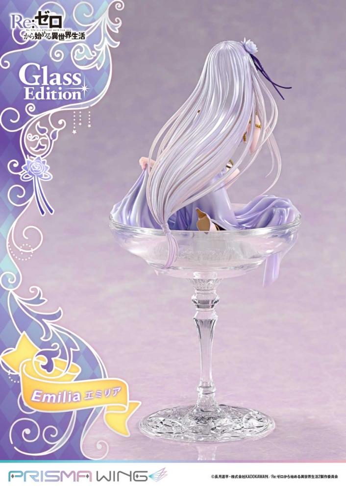 PRISMA WING Re:ZERO -Starting Life in Another World- Emilia: Glass Edition 1/7 Scale