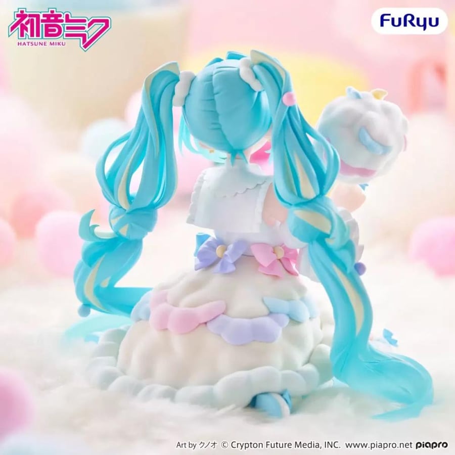 Hatsune Miku Melffy Figure – Cotton Candy