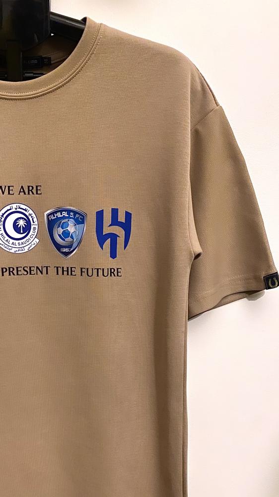 • تيشيرت الهلال بيج •