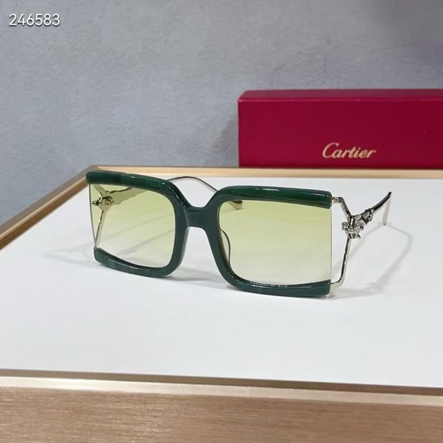 نظارة شمسية نسائية ماركة كارتية Cartier تقليد ماركة عالي الجودة