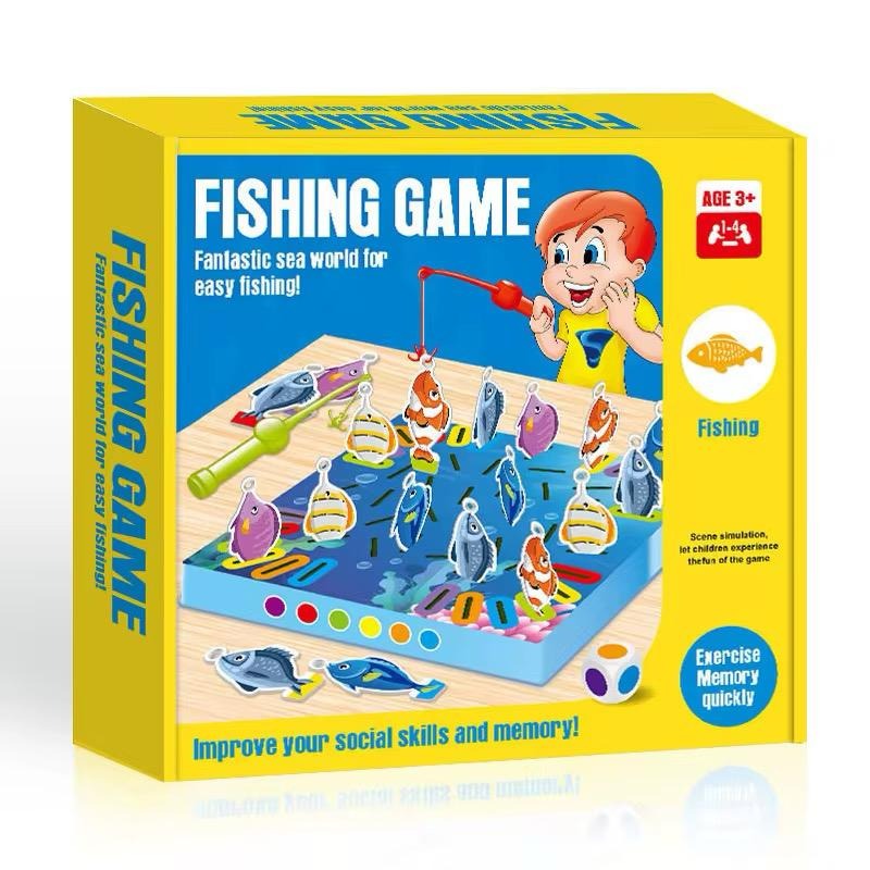 Educational fishing game