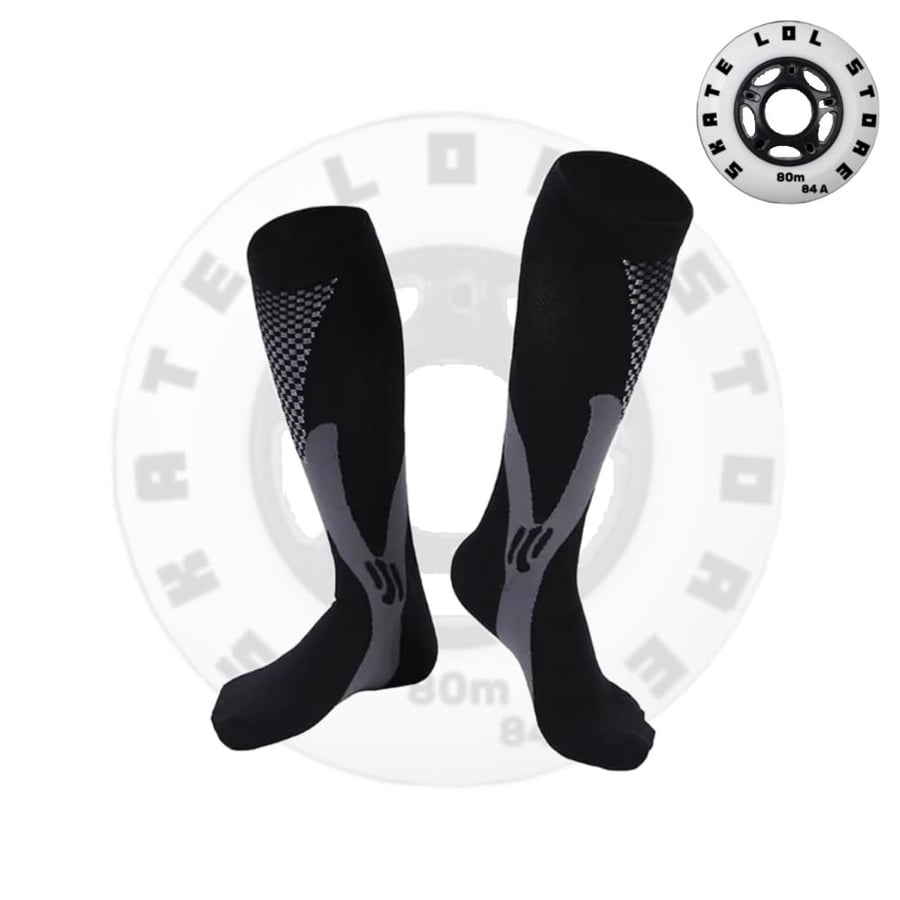 جوارب سكيت اسود | skate socks