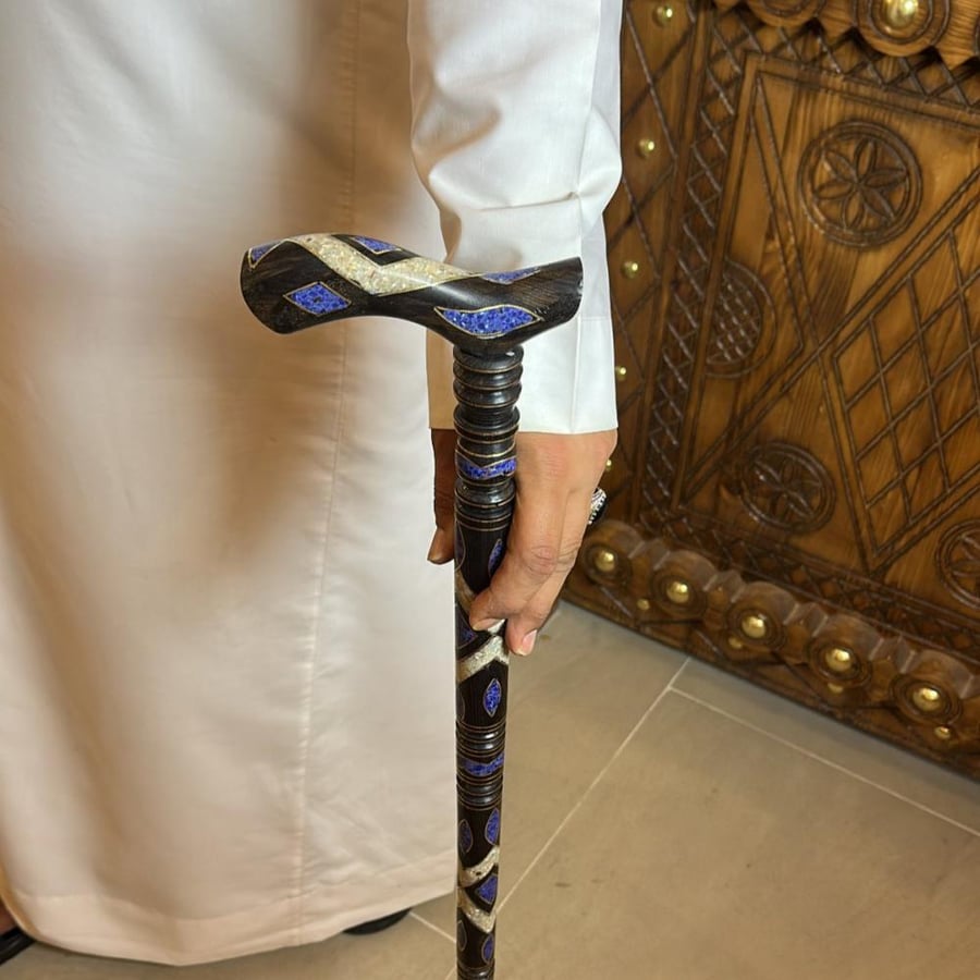 Royal stick, precious stones