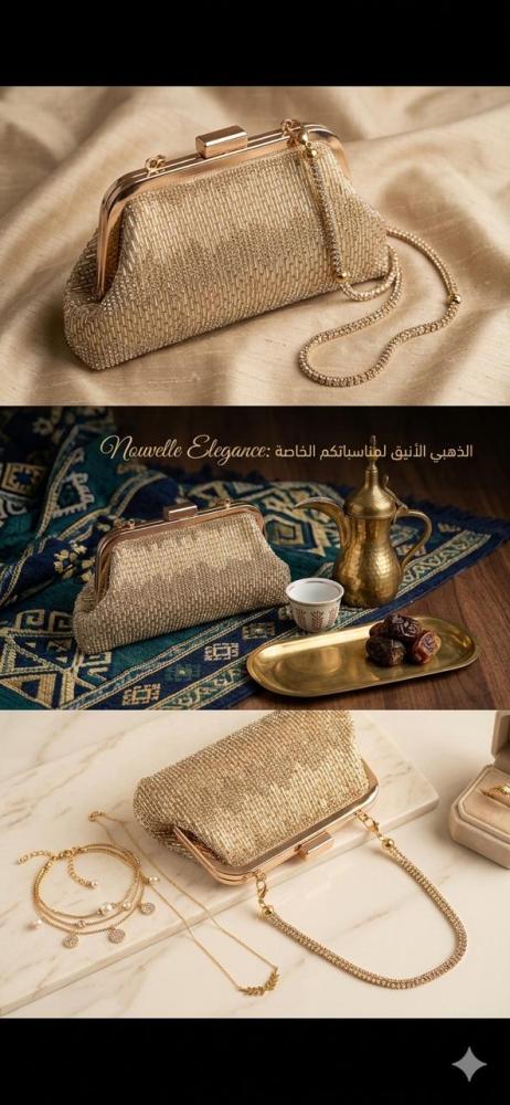 شنطة يد سهره بتصميم انيق وعصري للاعراس والمناسبات