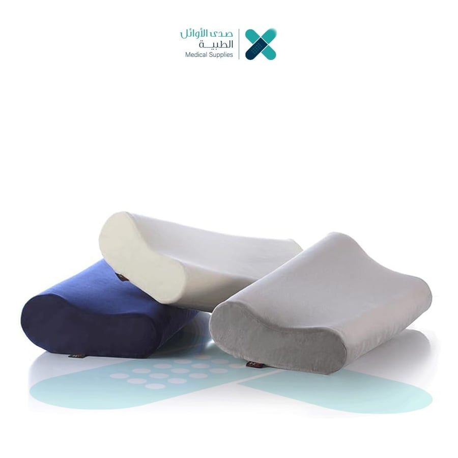 Medical pillow for sleep memory foam German, blue