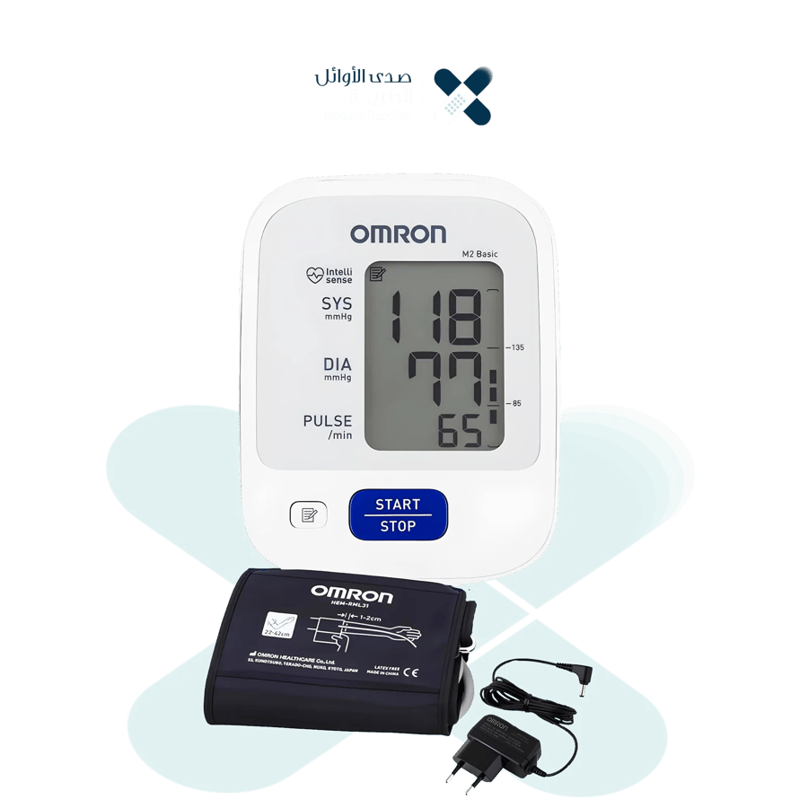 جهاز قياس ضغط الدم أومرون بيسك 2 – 7121 (OMRON Basic 2 – 7121 Blood Pressure Monitor)