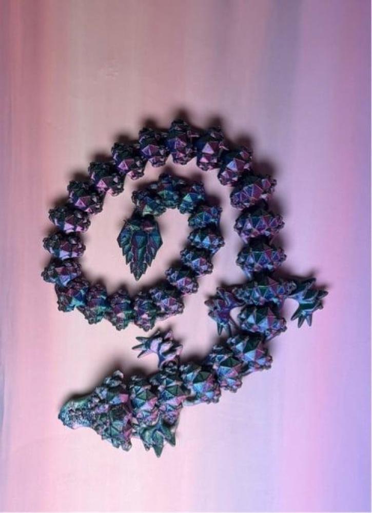 Skeleton snake multicolor