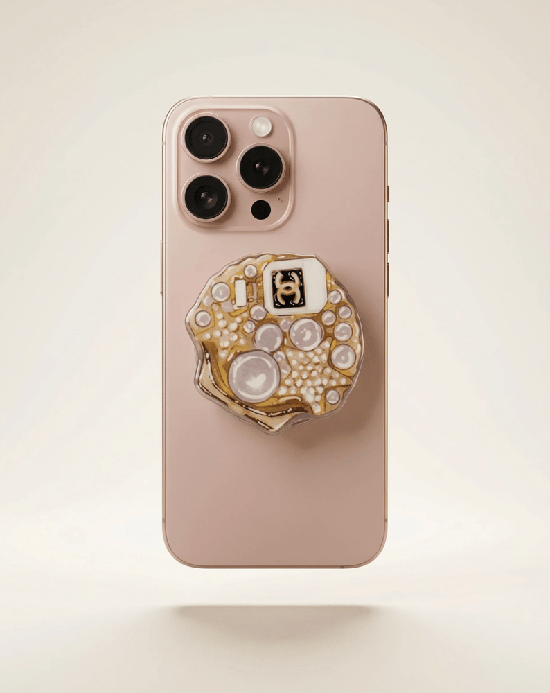 Mother of pearls magnetic grip