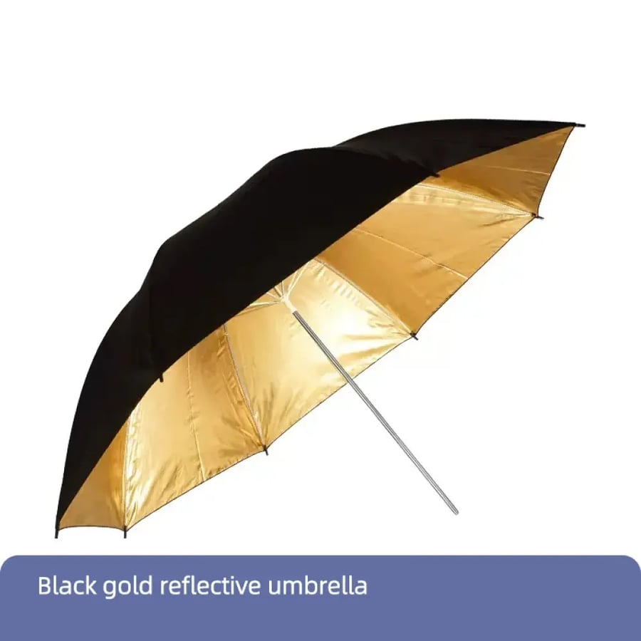مظلة تصوير بيضاء شفافة 33 بوصة لاستوديو الصور والفيديو