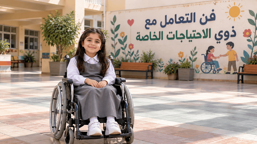 اذاعة فن التعامل مع ذوي الاحتياجات الخاصة