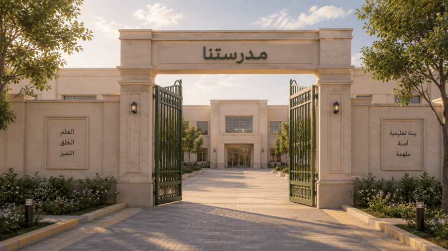 عرض ترحيبي بالطالبات بداية العام الدراسي بالذكاء الاصطناعي | عربي
