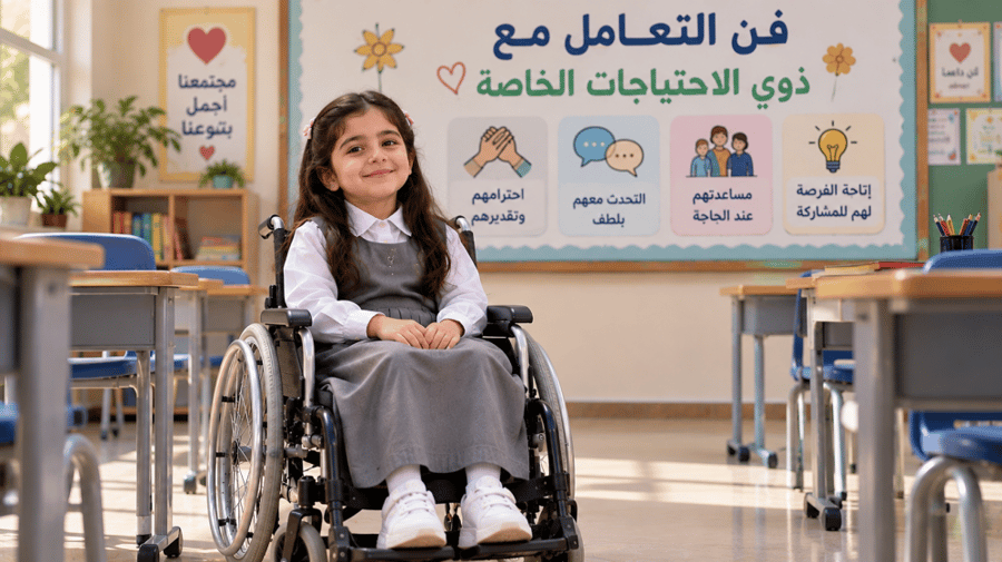 اذاعة فن التعامل مع ذوي الاحتياجات الخاصة