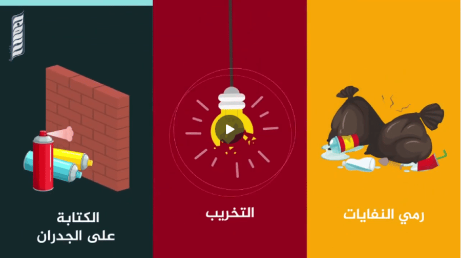 اذاعة نظافة البيئة المدرسية والمحافظة على ممتلكاتها