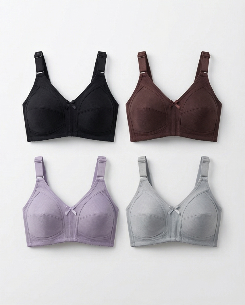 Comfortable women's panties without padding, 6 pieces