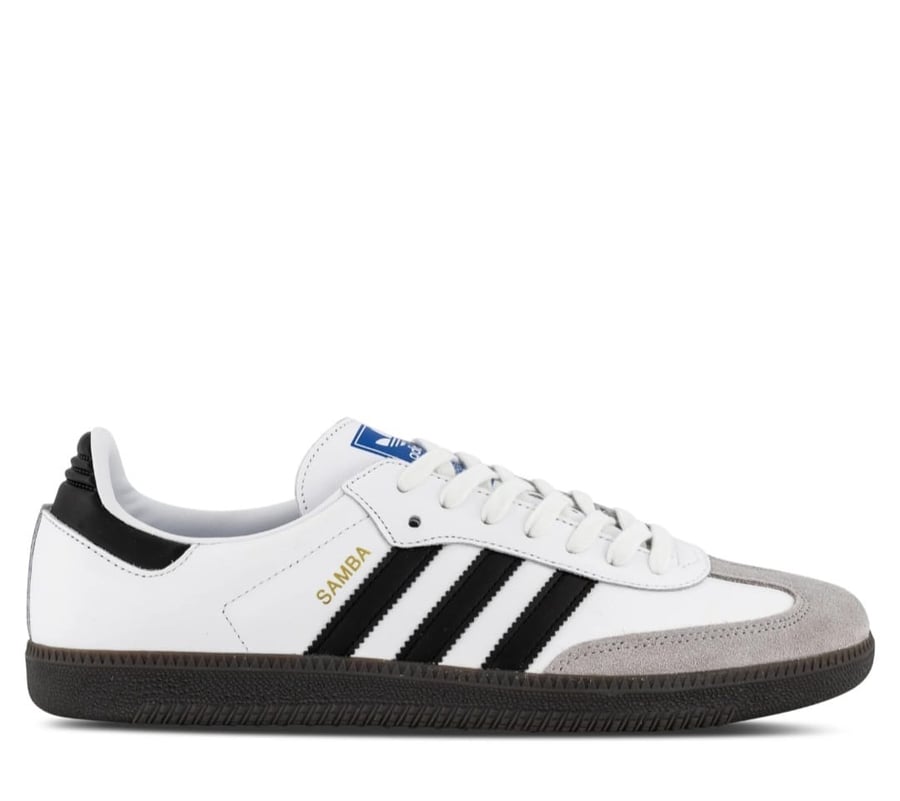 حذاء رياضي Adidas Samba OG Classic للجنسين-أبيض