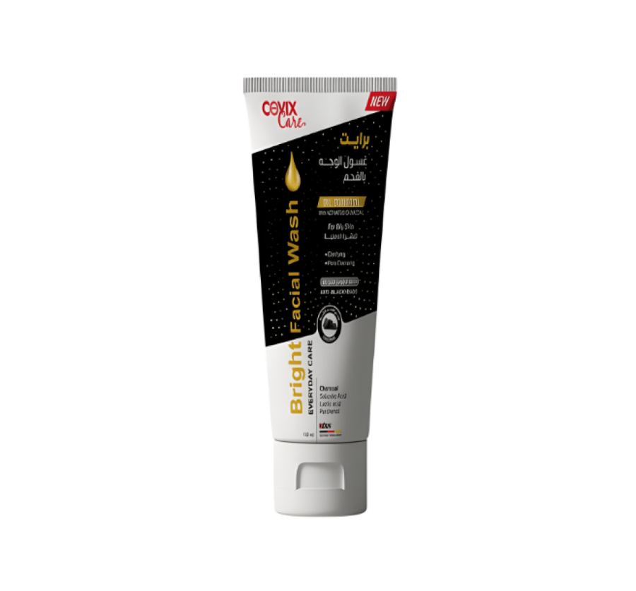 Coffex Care Bright Face Wash with Charcoal for Oily Skin - 150 ml