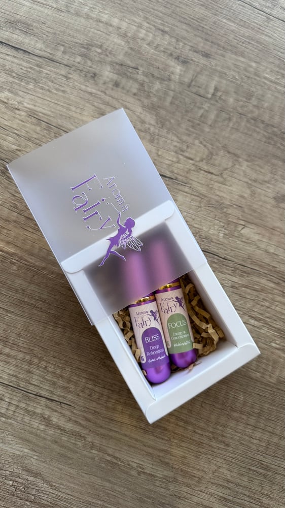 Aromafairy inhalers- set 1 (Focus & Bliss)