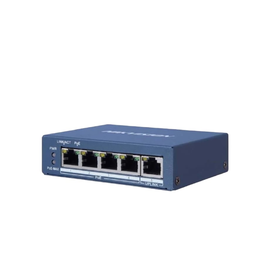 سويتش هيكفيجن 4 Port Gigabit Smart POE Switch