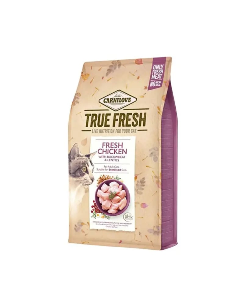 Carnilove dry food for sterilized cats with real fresh chicken 1.8 kg