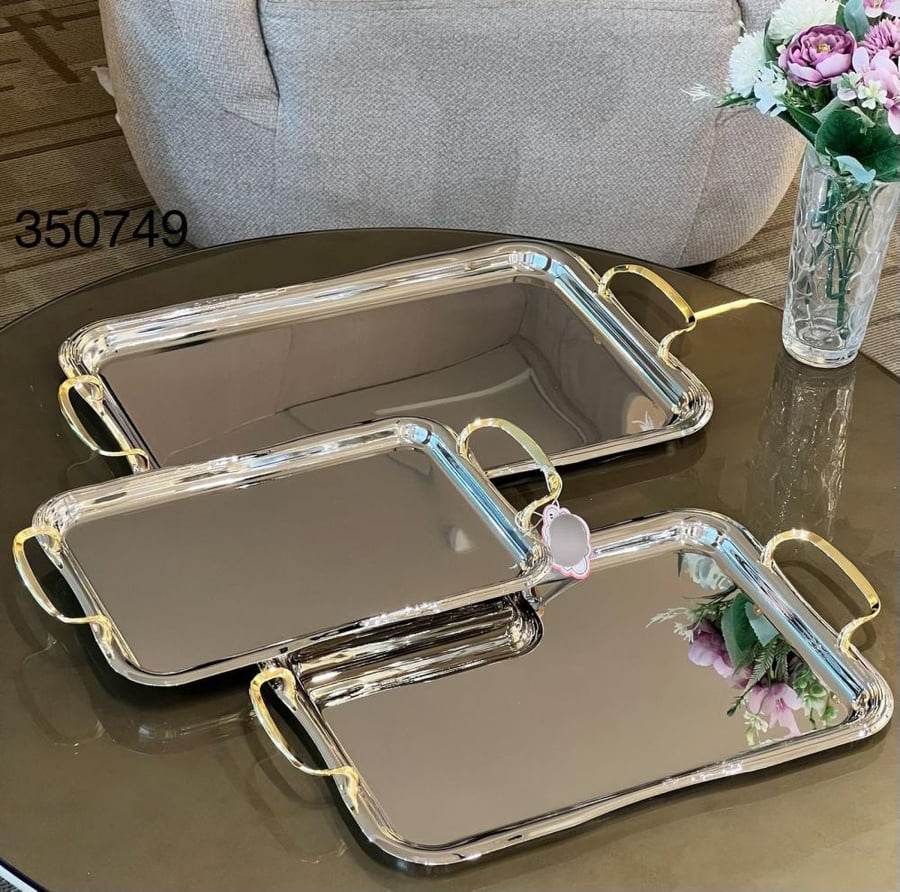 طقم تباسي أستيل 3حبات