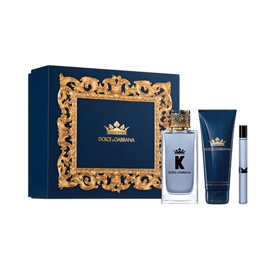 Dolce & Gabbana K Gift Set For Men - Eau De Toilette - 3 Pieces |