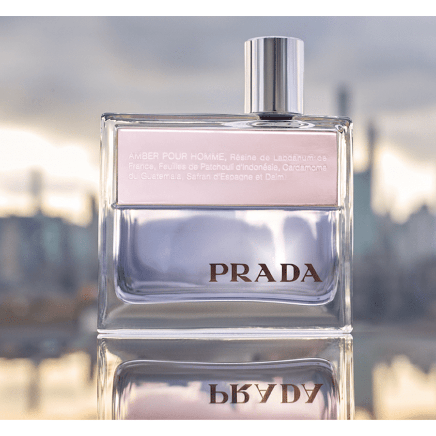 Prada Amber Pour Homme For Men - Eau De Toilette |  100ml