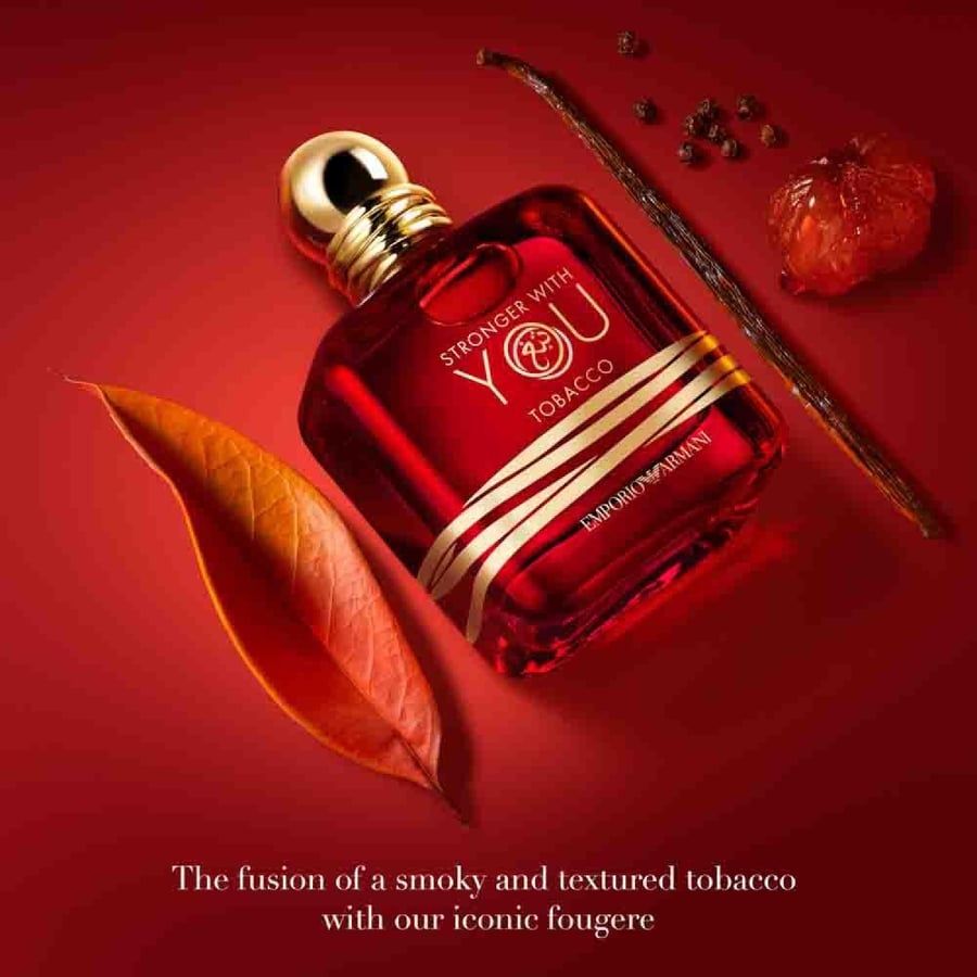 عطر سترونجر ويذ يو توباكو من جورجيو أرماني - او دو بارفيوم | 100 ml