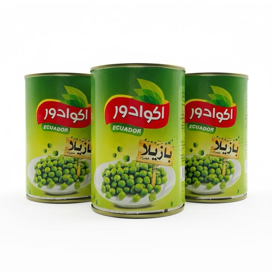 بازالياء خضراء اكوادور (400 جرام ) 3حبة
