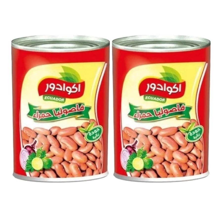 فاصوليا  حمراء  اكوادور  (400 جرام ) 2 حبة