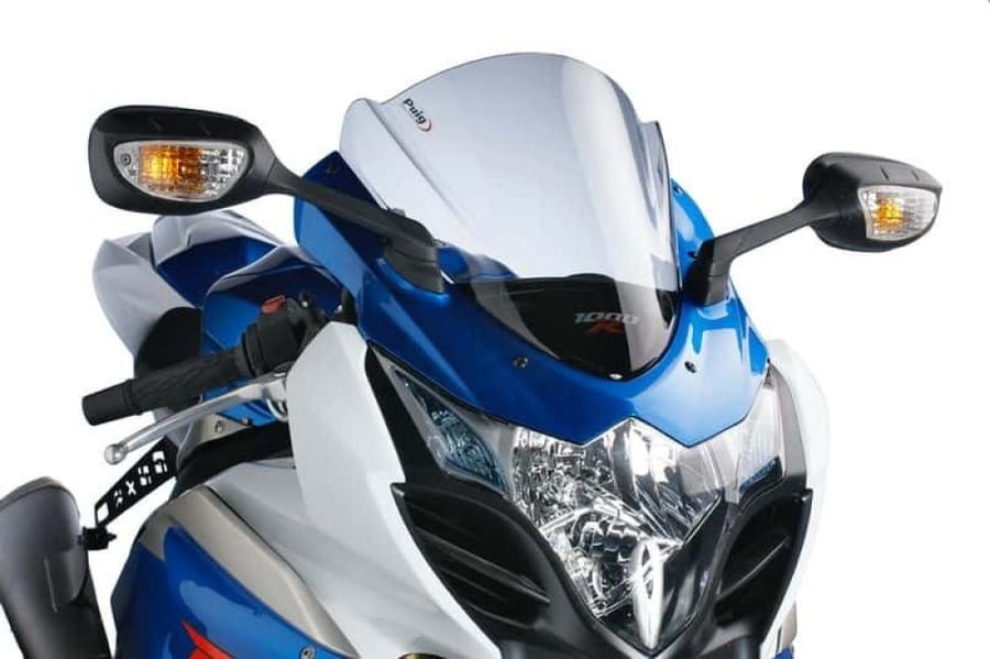 Clear GSXR1000 2009-2016 بيوق زجاجة أمامية رياضية