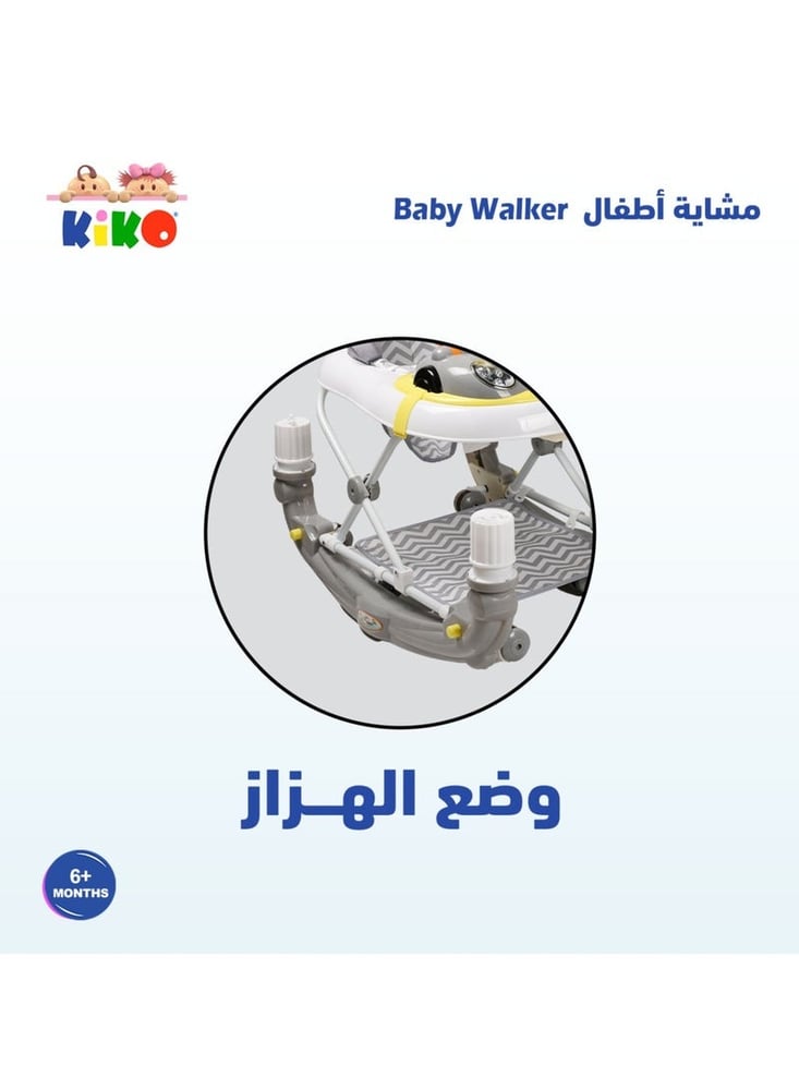 مشاية اطفال بشكل سيارة مع هزاز و العاب
