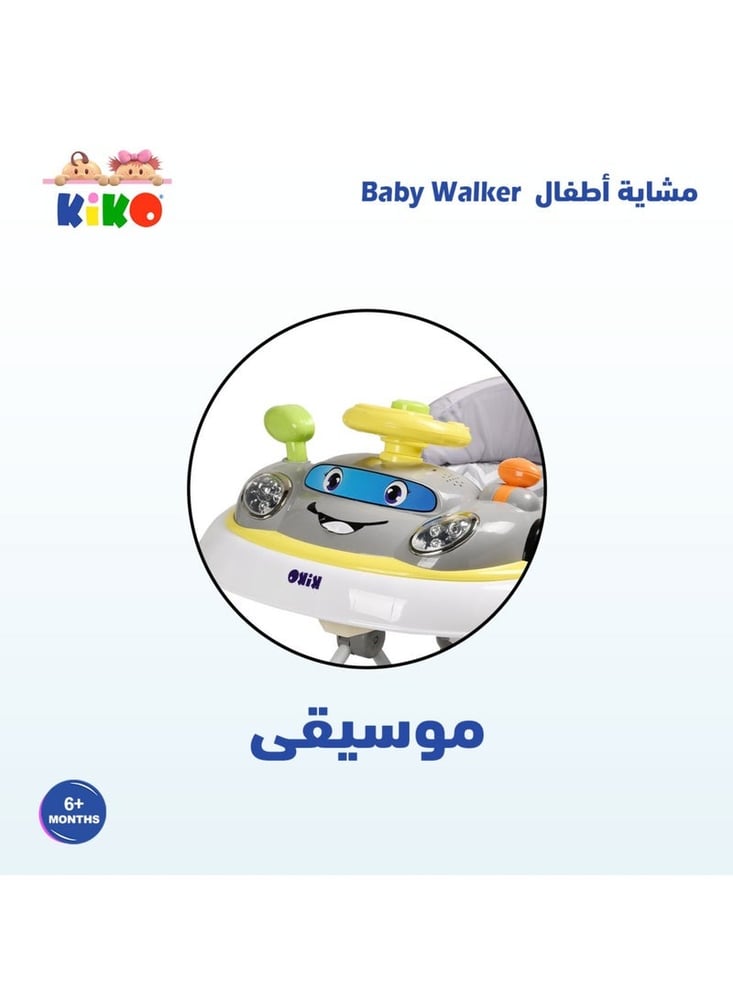 مشاية اطفال بشكل سيارة مع هزاز و العاب