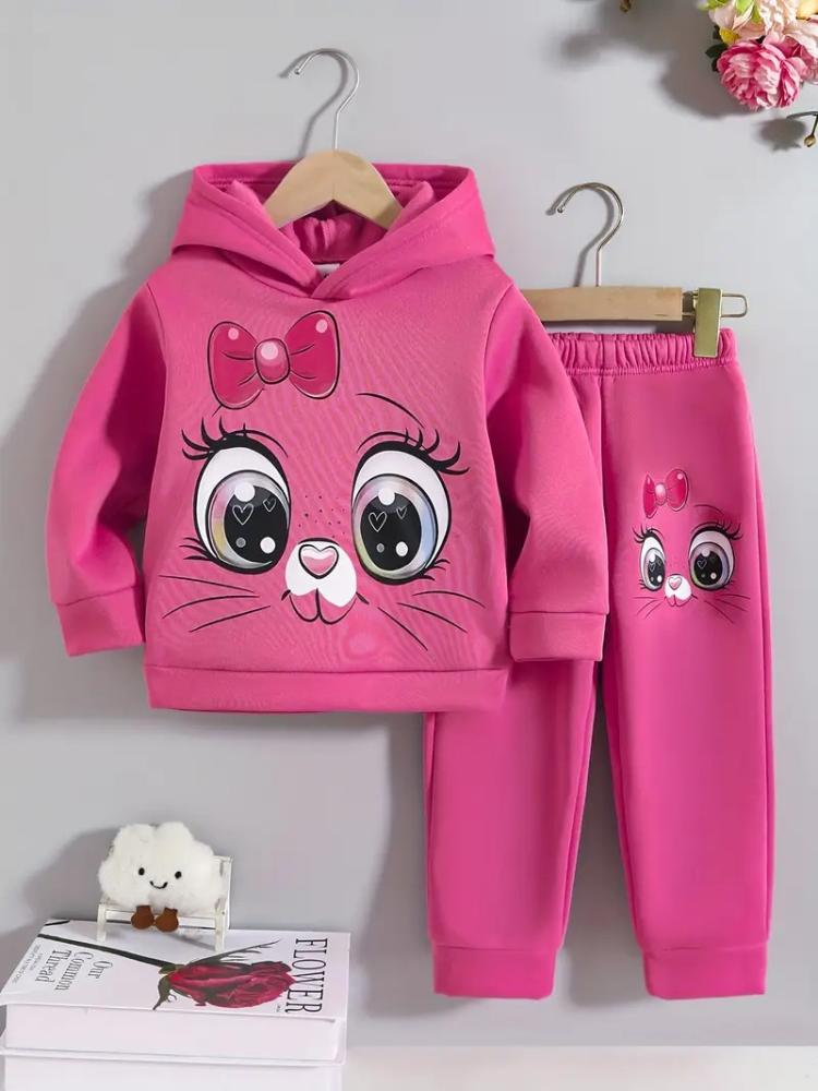 Girls' pajama fuchsia size three years