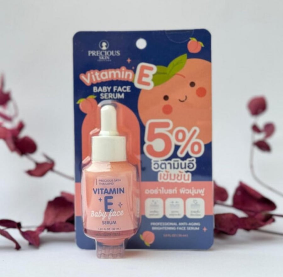 سيروم فيتامين E للوجه 5% – Precious Skin Baby Face Ser
