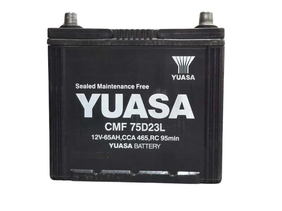 بطارية يواسا YUASA 75D23L 65AH
