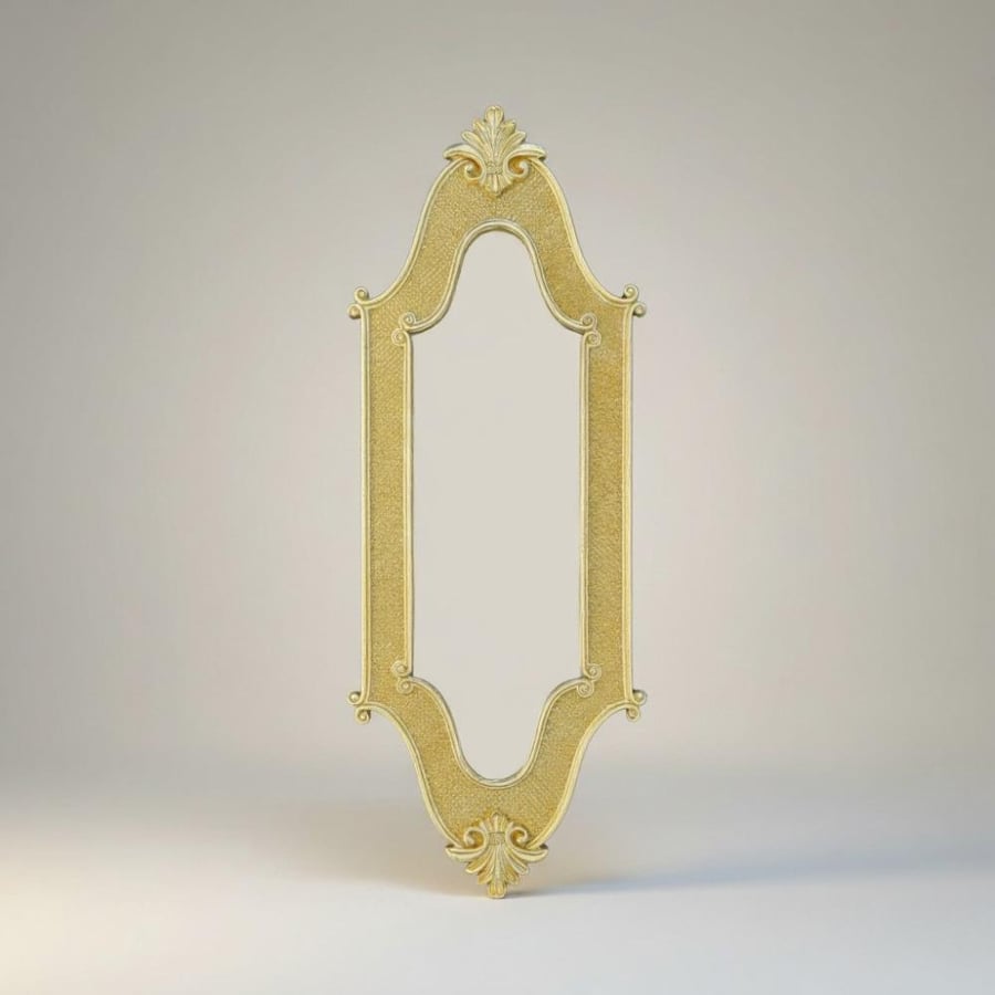 مرايا سيراميك جدارية طولية بتصميم كلاسيكي