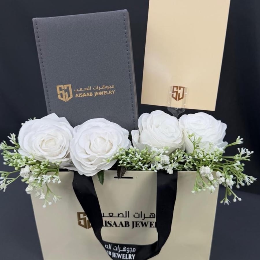 تغليف اهداء ورد
