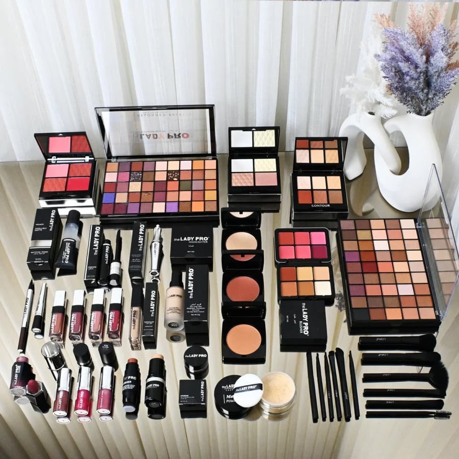 The complete luxury box (The Lady Pro) - professional makeup set 70+ pieces