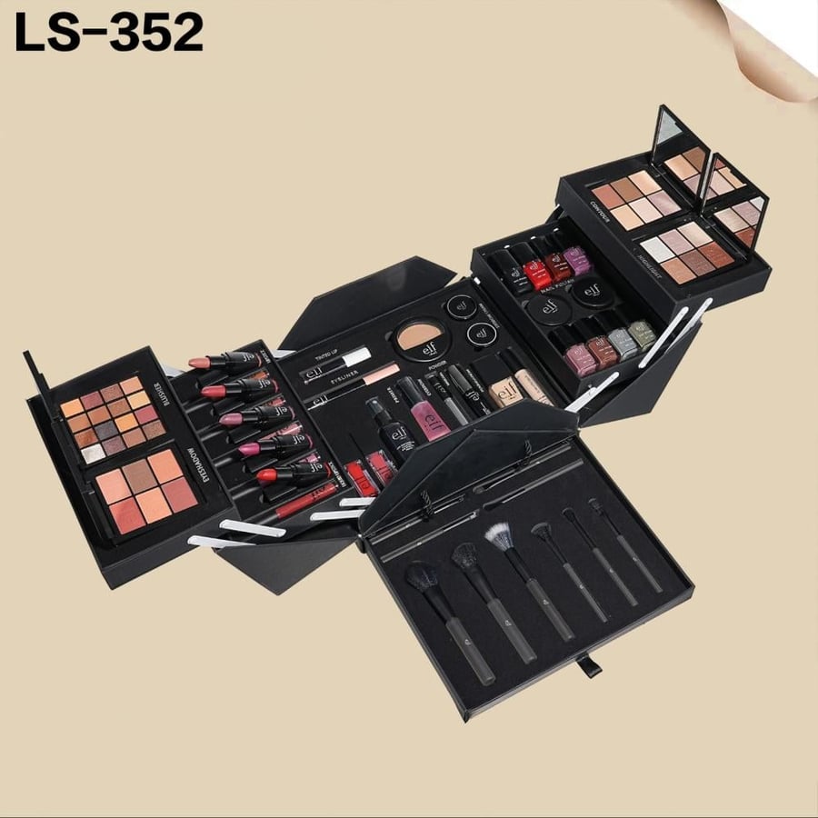 مجموعة مكياج eif المتكاملة LS-352 مع علبة فاخرة وكيس هدايا مميز