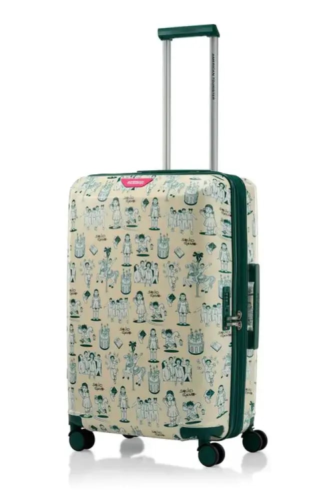 حقيبه سفر من AMERICAN TOURISTER لعبة سبينر من سكويد جيمز62 سم