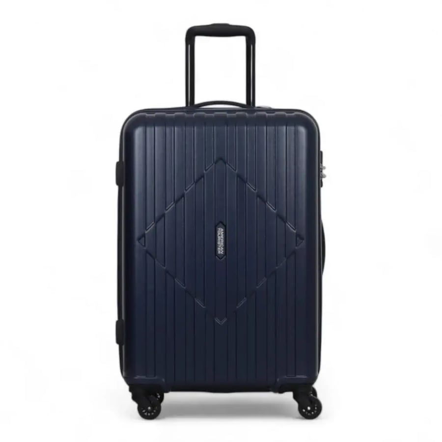 حقيبه سفر من AMERICAN TOURISTER - اللون كحلي- سكاي تراك - مقاس وسط